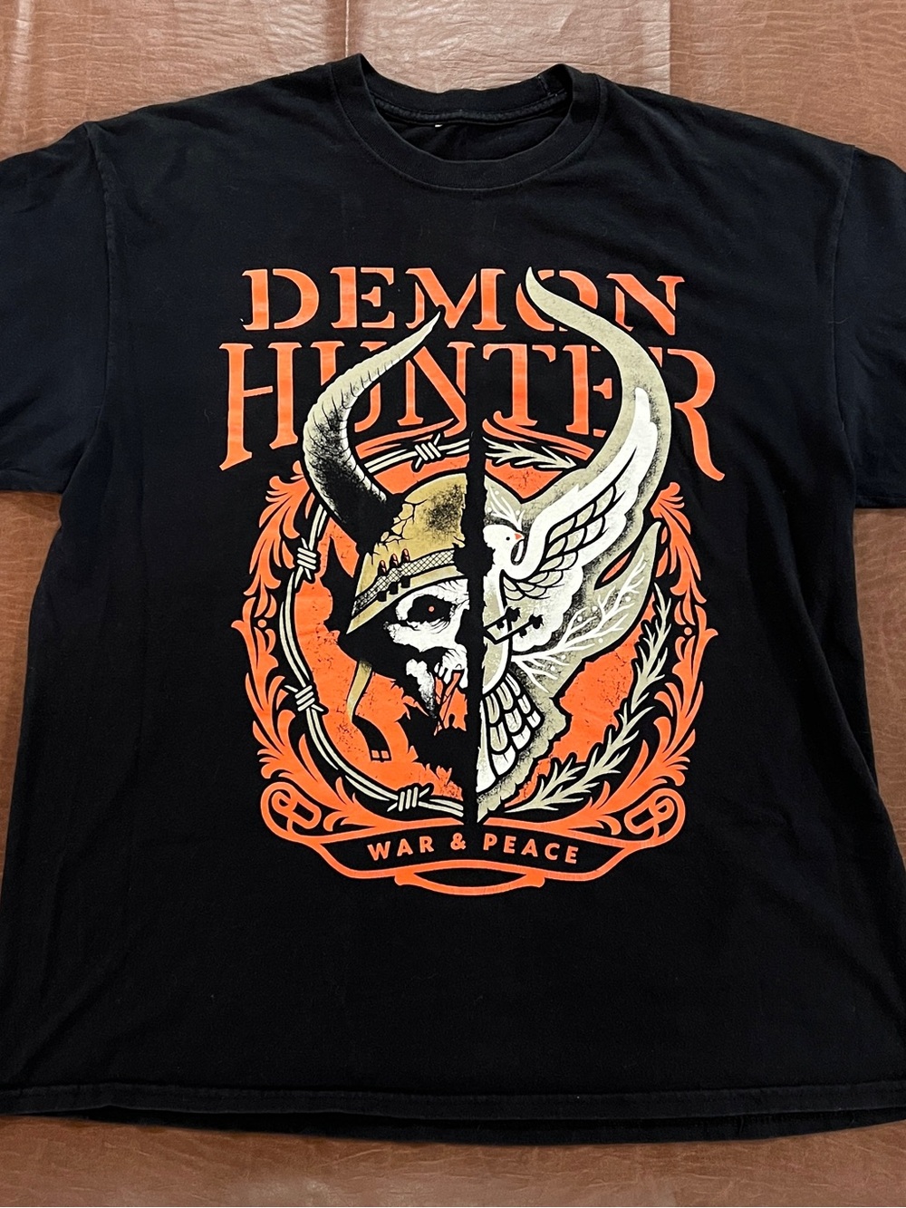 Demon Hunter Band 2019 War and Peace Tour Shirt - Large